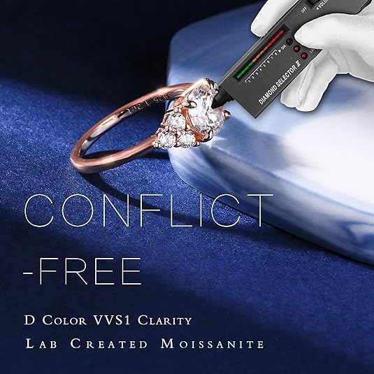 Aurelia Moissanite Engagement Ring