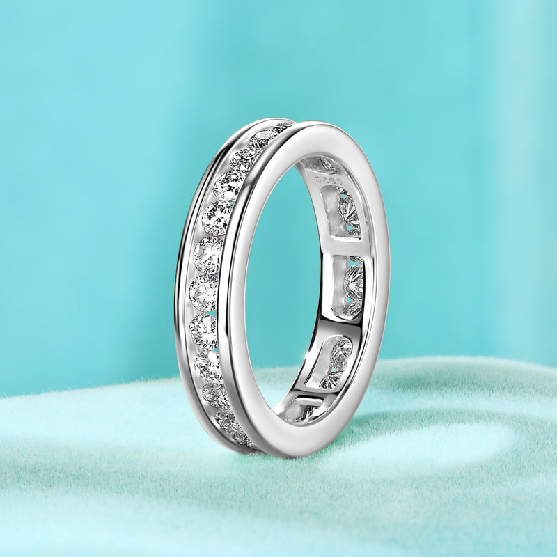 Eternity Moissanite Ring