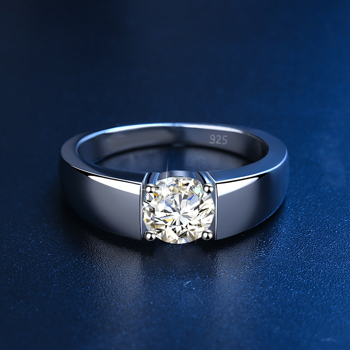 Classic Moissanite Ring