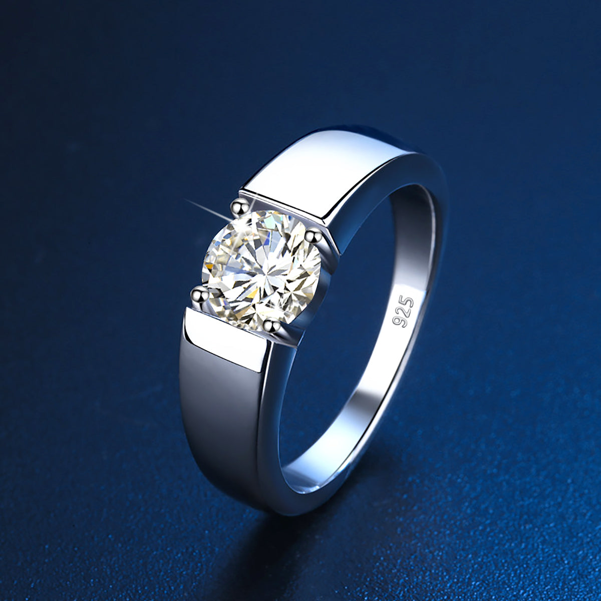 Classic Moissanite Ring
