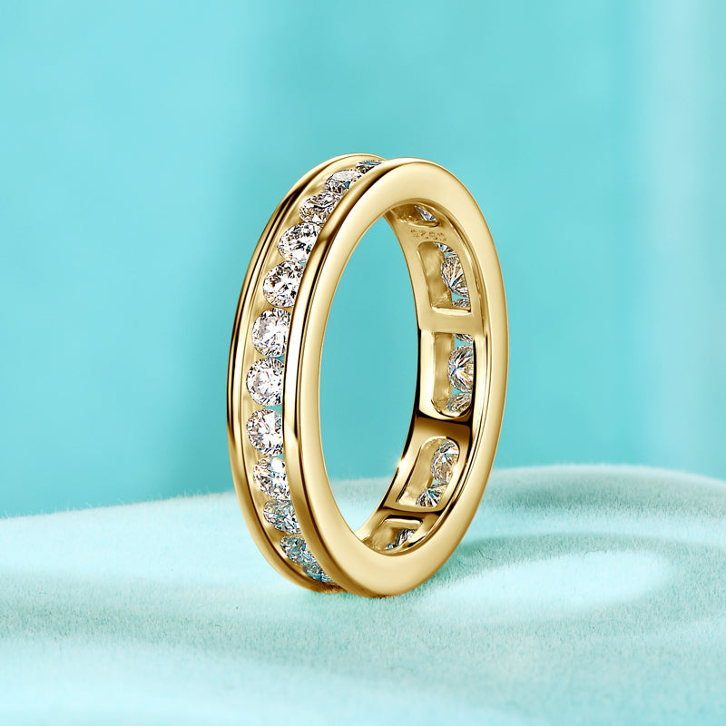 Eternity Moissanite Ring