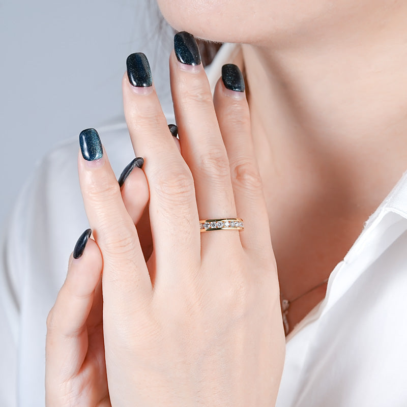 Eternity Moissanite Ring