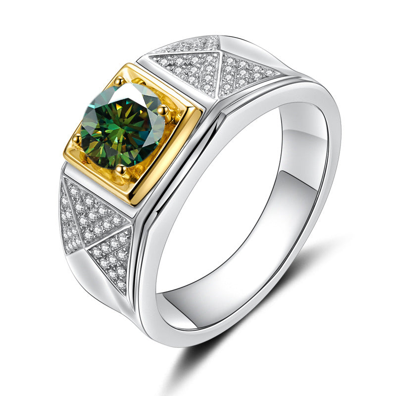 Luxury Moissanite Unisex Ring