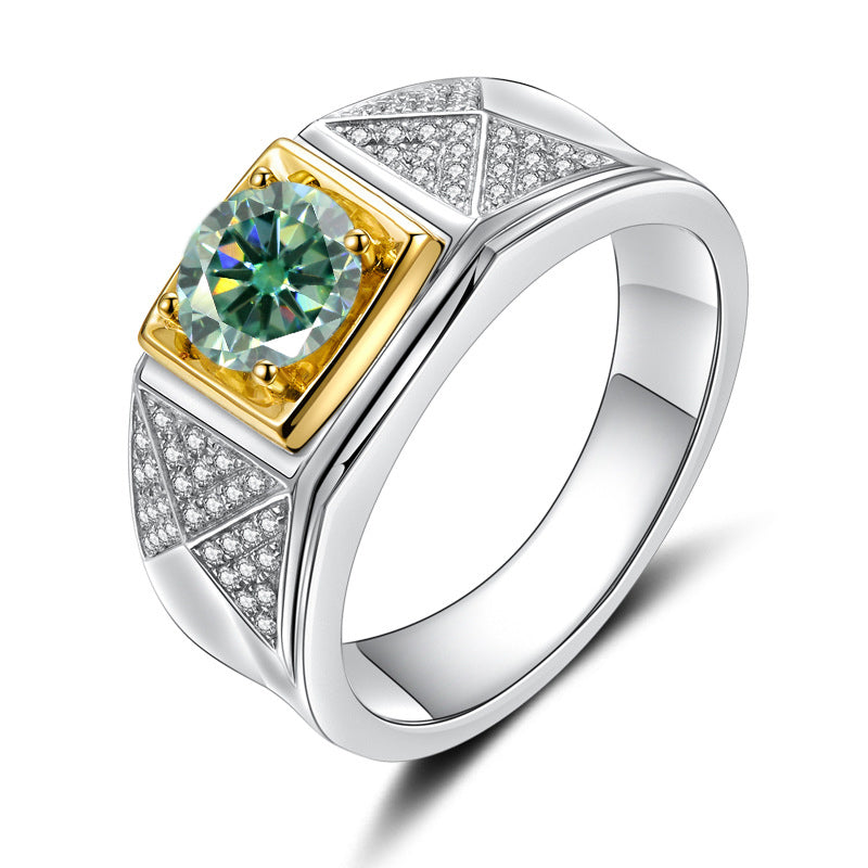 Luxury Moissanite Unisex Ring